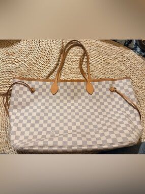 Louis Vuitton Damier Azur Neo Neverfull GM Rose 
ballerine